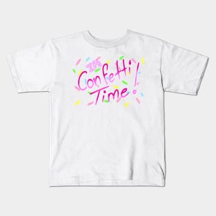 Confetti Time Kids T-Shirt